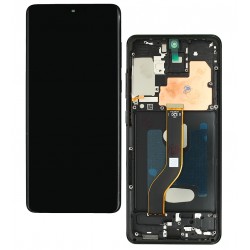 Дисплей для Samsung G985 Galaxy S20 Plus, G986 Galaxy S20 Plus 5G, черний, c рамкой, China Quality, (TFT) Дисплей для Samsung G985 Galaxy S20 Plus, G986 Galaxy S20 Plus 5G, черний, c рамкой, China Quality, (TFT)