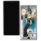 Дисплей для Samsung N970F Galaxy Note 10, сріблястий, з сенсорним екраном, з рамкою, China Quality, (TFT)