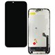 Дисплей для Apple iPhone 14 Plus, чорний, з рамкою, High Quality, DD-OLED