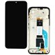 Дисплей для Xiaomi Redmi 15C (4G), чорний, з сенсорним екраном, з рамкою, High Quality