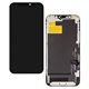 Дисплей для Apple iPhone 12, iPhone 12 Pro, черный, с рамкой, High Quality, без микросхемы, (OLED), XY OEM Soft