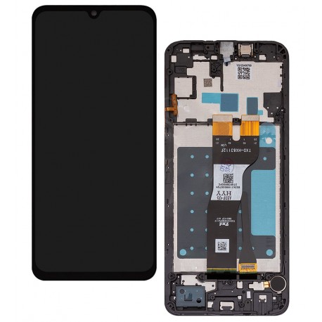 Дисплей для Samsung A057 Galaxy A05s, чорний, з рамкою, (Box)