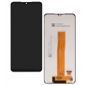 Дисплей для Samsung M127 Galaxy M12, черный, без рамки, (Box) M127F_REV0.1