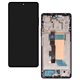Дисплей для Xiaomi Poco F5, черный, с рамкой, оригинал (PRC), 23049PCD8G, 23049PCD8I