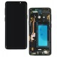 Дисплей для Samsung G960 Galaxy S9, черный, с сенсорным экраном (дисплейный модуль), с рамкой, China Quality (TFT)