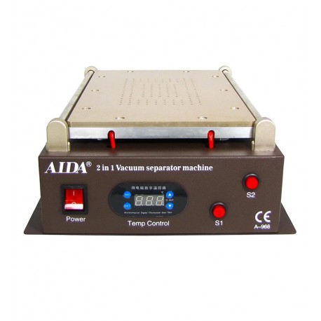 Сепаратор для расклеивания дисплейного модуля Aida A-968 14 дюймов (29,5 x 19 см) встроенный компрессор