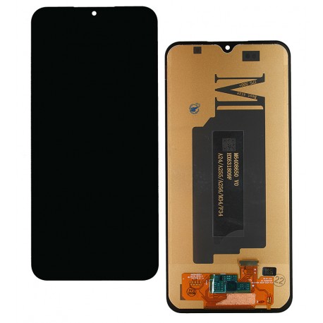 Дисплей для Samsung A245 Galaxy A24, M346 Galaxy M34, черный, без рамки, копия, (TFT)