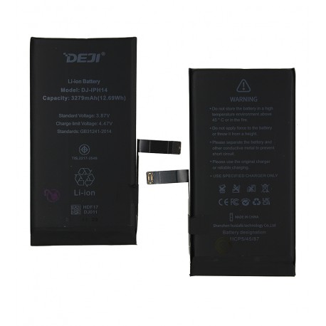 Аккумулятор Deji для Apple iPhone 14, Li-ion, 3,87 B, 3279 мАч, Original IC
