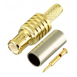 Штекер MCX обтискний під кабель RG-174, латунь