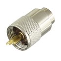 Штекер UHF накрутка под кабель RG-8, латунь
