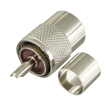 Штекер UHF обжимной под кабель RG-8