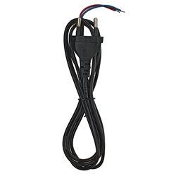 Кабель мережевий 2pin, 1,8 м, 2*0,3 мм², вісімка Кабель мережевий 2pin, 1,8 м, 2*0,3 мм², вісімка