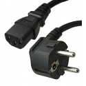 Кабель сетевой для блока питания, компьютера, сепаратора C13, 1.8 метра, 3*1мм