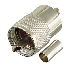 Штекер UHF обтискний під кабель RG-58