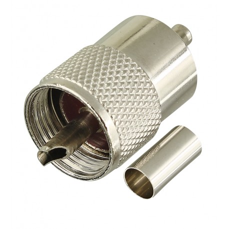 Штекер UHF обтискний під кабель RG-58