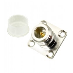 Гніздо N монтажне фланець, латунь