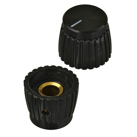 Ручка для потенциометра Marshall Style 6,4 мм, черная