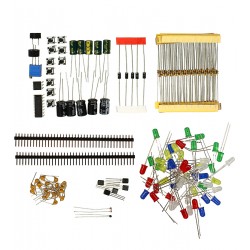 Стартовый набор радиодеталей 210шт, для Arduino, программирование для детей