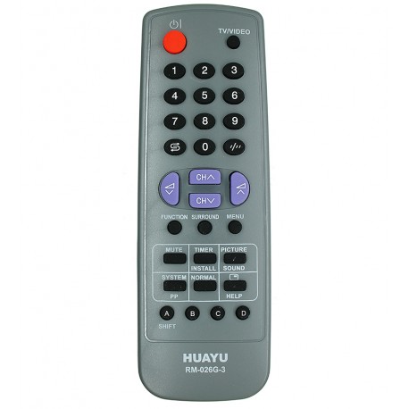 Пульт для ТВ Univ Huayu Sharp Rm-026G 1342 К408