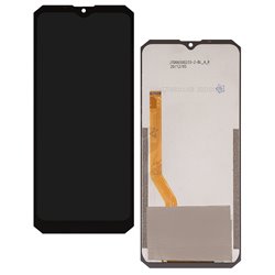Дисплей для Oukitel K15 Plus, K15 Pro, чорний, без рамки, High Quality