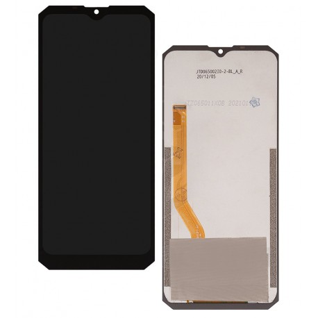 Дисплей для Oukitel K15 Plus, K15 Pro, чорний, без рамки, High Quality