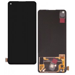 Дисплей для Realme GT Neo 2, OnePlus 9RT 5G, чорний, без рамки, оригінал (PRC), RMX3370, MT2110, MT2111