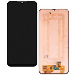 Дисплей для Samsung A256 Galaxy A25, чорний, без рамки, оригінал (переклеєне скло)