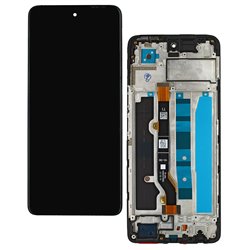 Дисплей для Infinix Hot 40 Pro (X6837), чорний, з рамкою, High Copy (od50172)