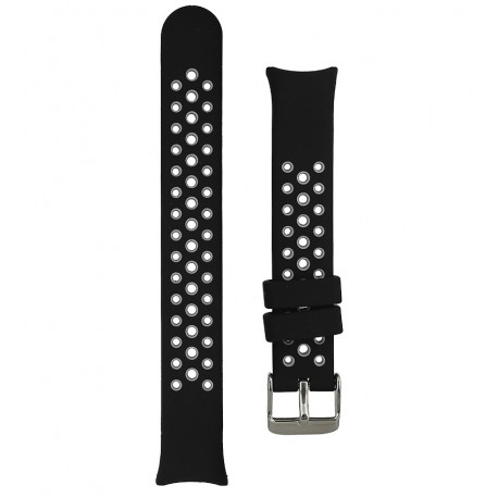 Ремешок для Mi Band 8, силиконовый с перфорацией, черный+ серый Ремешок для Mi Band 8, силиконовый с перфорацией, черный+ серый