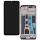 Дисплей для Realme C53 NFC, черный, с рамкой, оригинал (PRC)