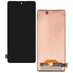 Дисплей для Samsung M526 Galaxy M52, черный, без рамки, оригинал (переклеенное стекло)