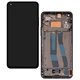Дисплей для Xiaomi Mi 11 Lite, Mi 11 Lite 5G, чорний, з рамкою, оригінал (переклеєне скло), (WM6556Z21-1)