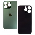 Задняя панель корпуса для Apple iPhone 13 Pro, зеленый, без снятия рамки камеры, Original (PRC), Alpine Green, big hole