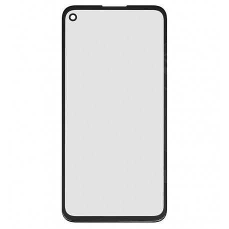 Стекло дисплея G+OCA PRO для Google Pixel 4a, с ОСА-пленкой, черный