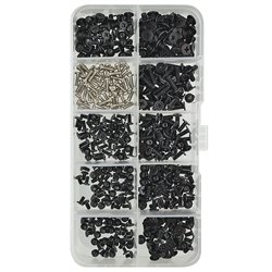 Набор винтов, 500 шт., для ноутбуков и мелкой техники, в боксе