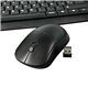 Клавиатура + мышь Jedel WS790, беспроводная, комплект, черный