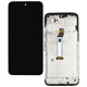 Дисплей для Xiaomi Redmi 15 (4G), чорний, з сенсорним екраном, з рамкою, (166 мм) (Box)