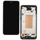 Дисплей для Samsung A366 Galaxy A36 5G (2025), чорний, з рамкою, China Quality, (TFT)