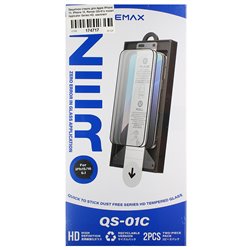 Захисне скло для Apple iPhone 15, iPhone 16, Remax QS-01c Instant Applicator Series HD, комплект для легкої установки, 2 шт