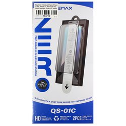 Захисне скло для Apple iPhone 16 Pro, iPhone 17, Remax QS-01c Instant Applicator Series HD, комплект для легкої установки, 2 шт