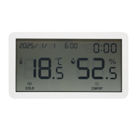 Цифровой термогигрометр Hoco HX42, (106*60*19mm) белый
