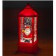 Ночник с рождественскими фигурами внутри с жидкостью подсветкой 12,5см(AAA)AG13 LED CANDLE ART-0608 (1)