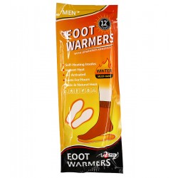 Стельки Foot Warmers с подогревом до 12 часов тепла размер 40-44 (бежевый)