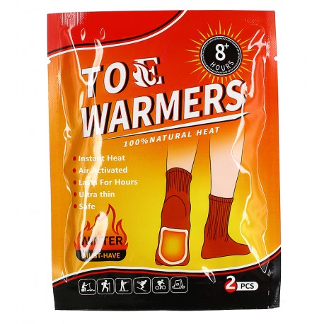 Стельки для пальцев ног (2шт) To Warmers с подогревом до 8 часов тепла размер 7*9,5см (Белый)