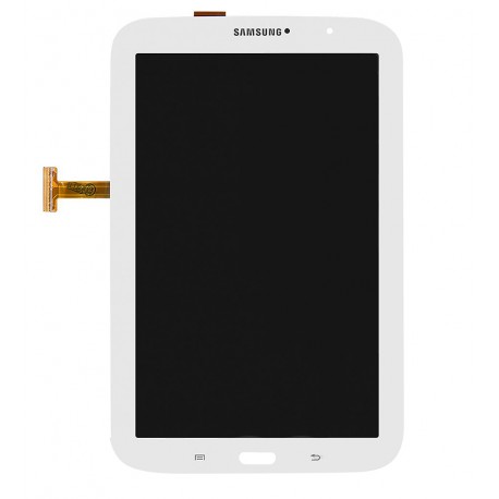 Дисплей для планшету Samsung N5100 Galaxy Note 8.0, N5110 Galaxy Note 8.0, (версія Wi-Fi), білий, з сенсорним екраном (дисплейний модуль)