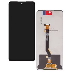 Дисплей для Ulefone Note 18 Ultra, черный, без рамки, High Quality, XSXTXDI695EBQPX-2-V2