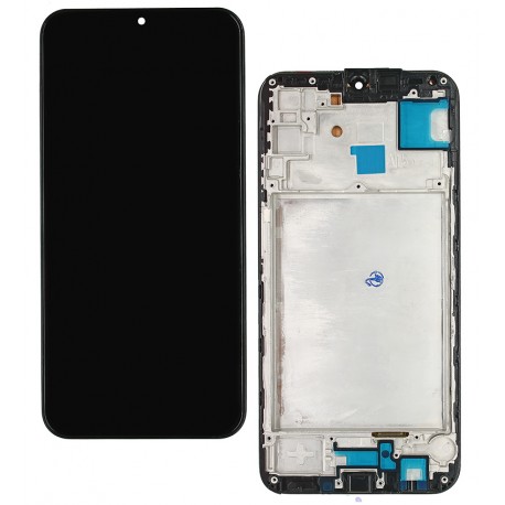 Дисплей для Samsung A155 Galaxy A15 (2023), A156 Galaxy A15 5G, чорний, з сенсорним екраном, з рамкою, China Quality, (TFT)