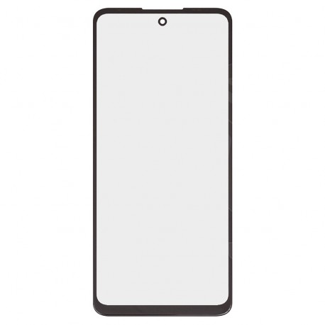 Стекло дисплея G+OCA PRO для Motorola Moto G40 Fusion, Moto G60, Moto G60s, с ОСА-пленкой, черный