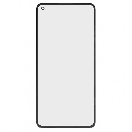 Скло дисплею G+OCA PRO для OnePlus 8T, з ОСА-плівкою, чорний