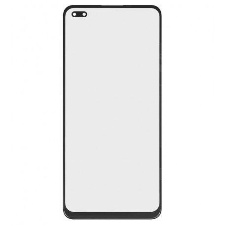 Стекло дисплея G+OCA PRO для Oppo A93 4G, Reno 4 5G, Reno 4 Lite, с ОСА-пленкой, черный(od46739)